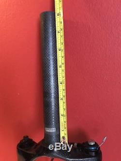 2006 Rock Shox SID World Cup withRemote lockout, carbon crown and steer tube