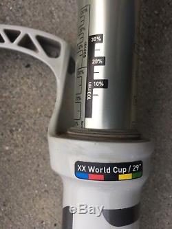 2013 RockShox SID WC 29 100mm Fork QR Grey Slightly used