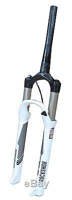 2014 RockShox XX Worldcup SID Remote Fork Tapered Solo Air White 100mm MTB 26