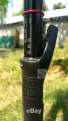 2017 RockShox SID RLC Solo Air Fork 27.5 100mm 1.5Tapered OneLoc Remote