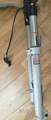 Carbon RockShox SID XX World Cup Air Forks grey 26 120mm lockout Remote 15mm