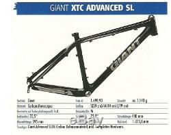 Giant Xtc Advanced Sl 26 (carbon Sram XX 2/10 Rockshox Sid)