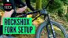 How To Set Up Any Rockshox Fork Everything You Need To Know About Suspension Fork Setup