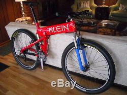 Klein Mantra Race Mountain Bike Vintage Retro Rock Shox SID LARGE / Gary Klein