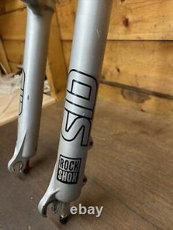 Retro Bike Bicycle Forks Rock Shox SID race 26 Dual Air Rebound + Negative