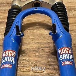 Rock Shox SID LONG TRAVEL Fork XC C3 1 1/8 80mm Disc & Rim Brake 26 Blue 1352g