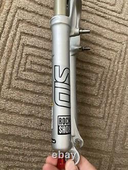 Rock Shox SID RACE Grey- 26 Dual Air Fork In Mint Uncut Steerer 1 1/8