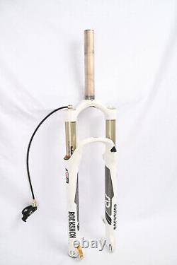 Rock Shox SID Solo Air 1 1/8100mm Disk Brake 26 White Fork with Remote Lockout