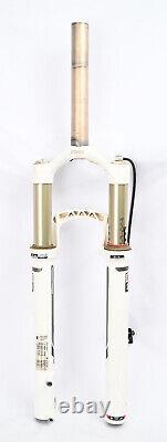 Rock Shox SID Solo Air 1 1/8100mm Disk Brake 26 White Fork with Remote Lockout