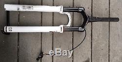 Rock Shox SID World Cup XX White Fork w Remote 29er 100MM Carbon Tapered Steerer