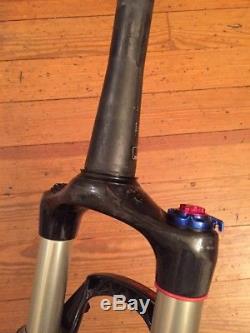 Rock Shox Sid Brain Specialized 100mm QR Black Mountain Bike Fork Tapered Carbon