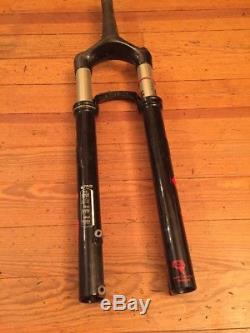 Rock Shox Sid Brain Specialized 100mm QR Black Mountain Bike Fork Tapered Carbon