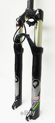 RockShox 26 SID XX WC Dual Air Carbon Steer MTB Fork 100mm withRemote QR Black