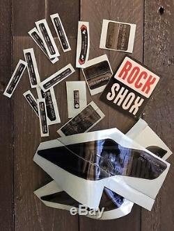RockShox SID World Cup Carbon 29/27.5+ Fork Boost 100mm Remote control decals