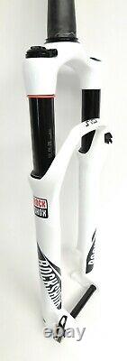 RockShox SID World Cup MTB XC Fork 27.5 NonBoost 100mm Travel White Carbon #3609
