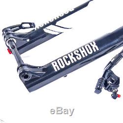 RockShox SID XX 29 100mm MTB Suspension Fork 15mm SA Remote Tapered Black