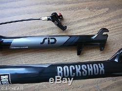 RockShox SID XX Suspension Fork 27.5 Bike 100mm Travel Tapered XLoc 9mm QR New