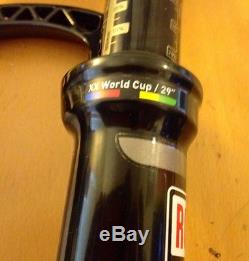 RockShox SID XX World Cup 29, 100mm Solo Air, 1.5 Tapered Carbon Steerer, XLoc