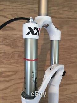 RockShox Sid XX Mountain Bike Fork 26 Dual Air 1-1/8 White QR Remote 120mm