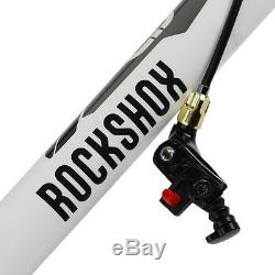 RockShox Sid XX World Cup Solo Air 26 Fork 100mm Tapered Remote White