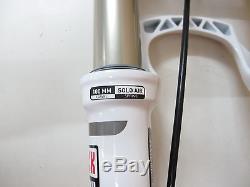 RockShox XX Worldcup SID Remote Fork Tapered Solo Air White 100mm MTB 29