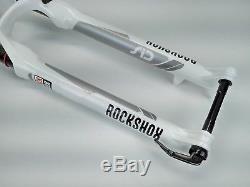 Rockshox SID 29 RL 100mm Remote Solo Air Forks White Black USED 127