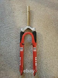 Rockshox SID XC Dual Air Red, Vintage MTB