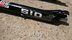 Rockshox Sid Dual air Suspension Forks Fork 1 1/8 26 wheel Bike Black
